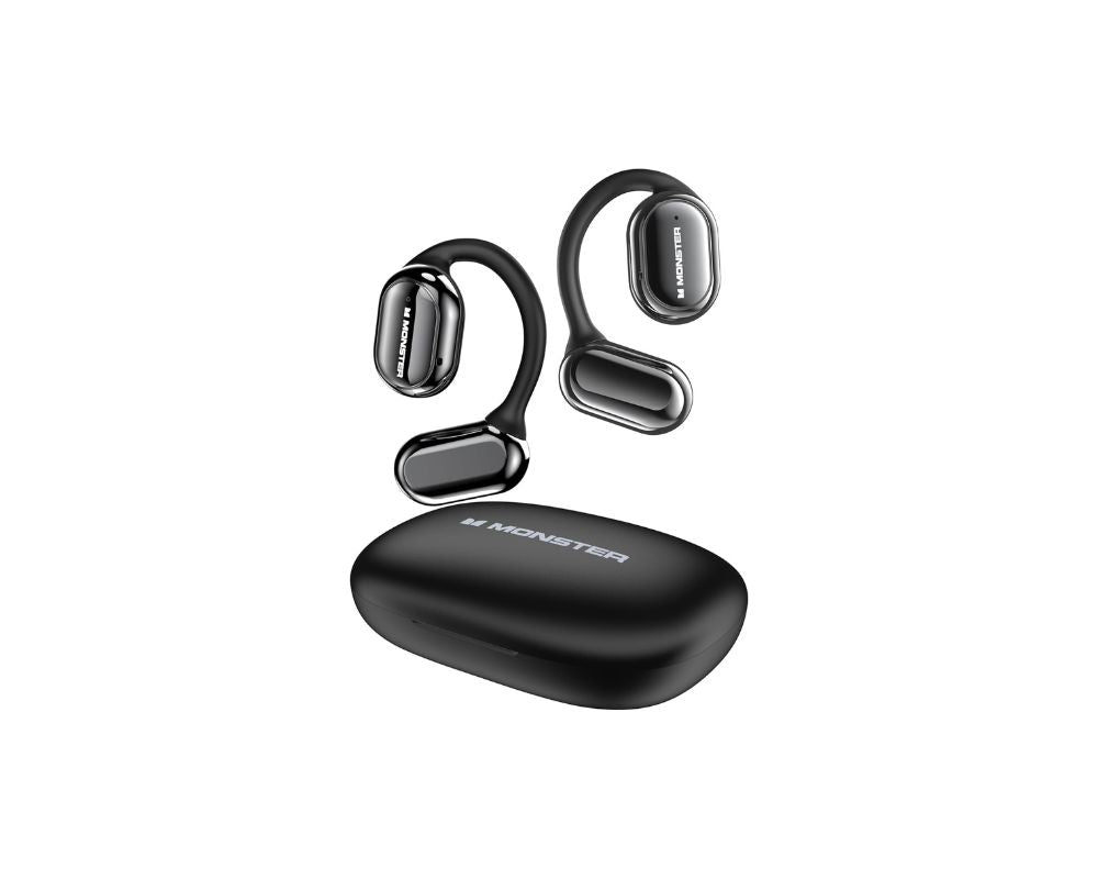 MONSTER Open Free AC100 Open Ear Bluetooth 5.3 Headphones: Hear the world, feel the music - YesMegastore