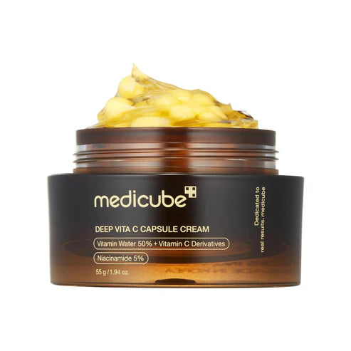 Medicube Deep Vitamin C Niacinamide 5% Capsule Cream 55g - YesMegastore