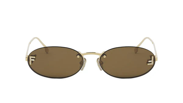 Fendi First Crystal FE4075US 30J 54 Sunglasses