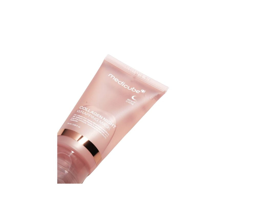 Medicube COLLAGEN NIGHT WRAPPING MASK 75ml: Intense hydration while you sleep - YesMegastore