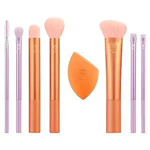 Real Techniques Level Up 8-Piece Brush & Sponge Set