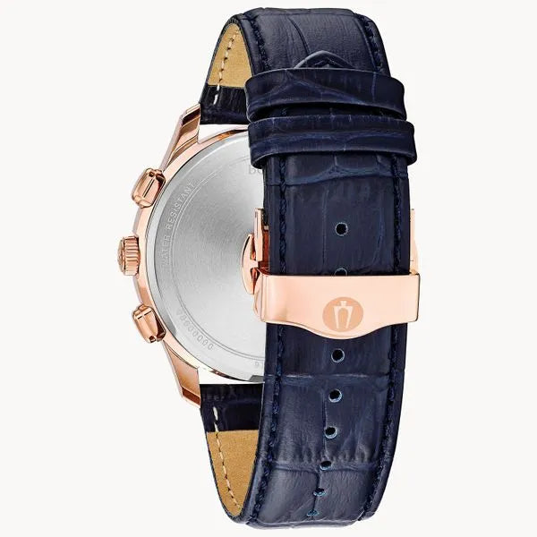 Bulova Men’s Wilton 97B170 – Blue Dial