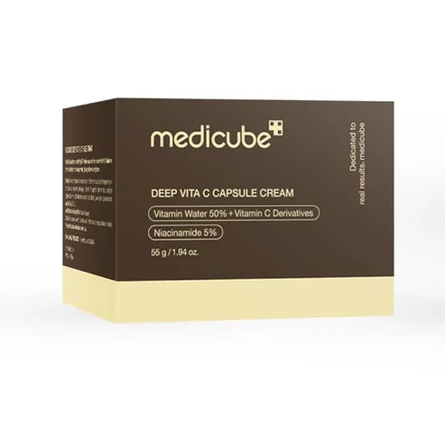 Medicube Deep Vitamin C Niacinamide 5% Capsule Cream 55g - YesMegastore