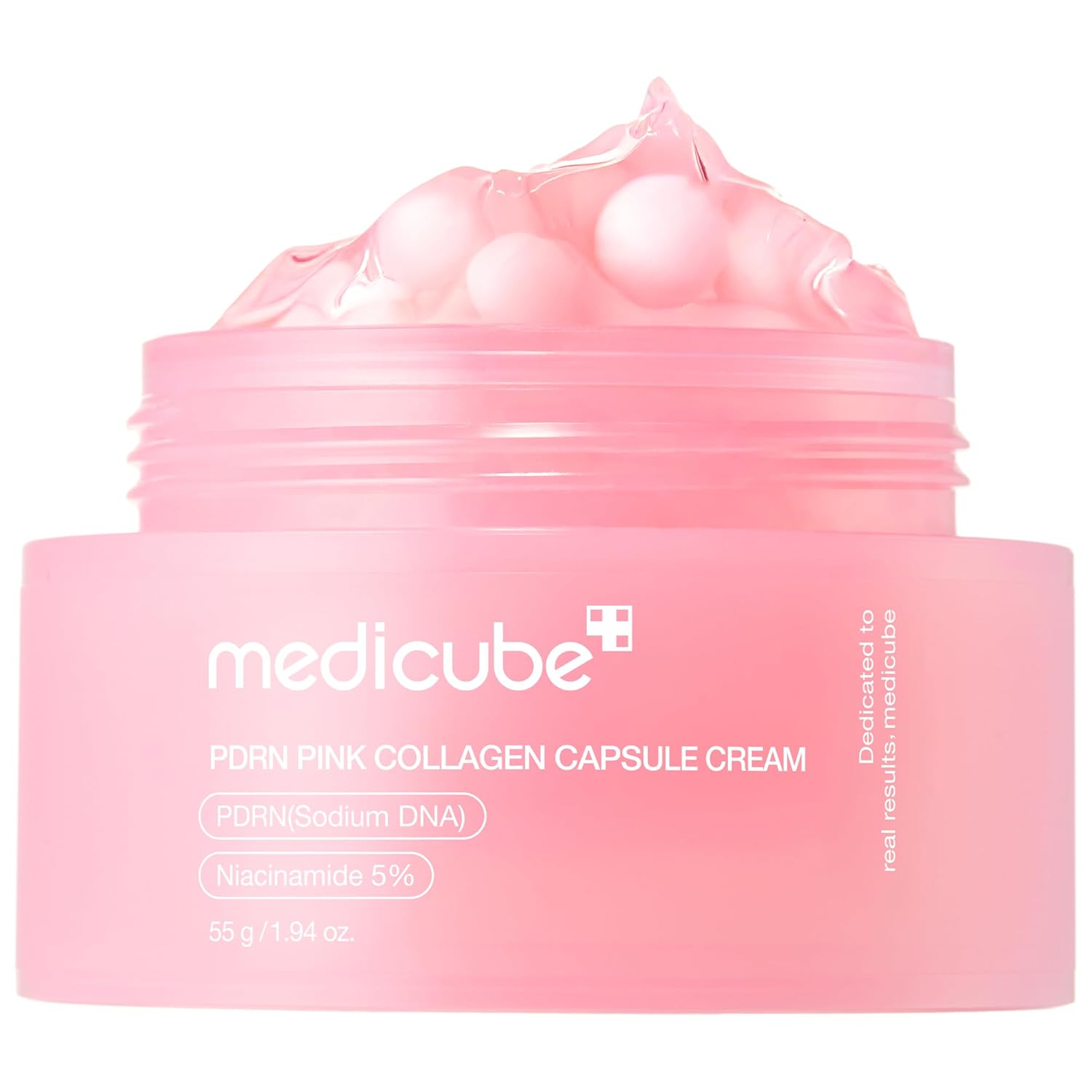 Medicube Salmon DNA PDRN Pink Collagen Capsule Cream - YesMegastore