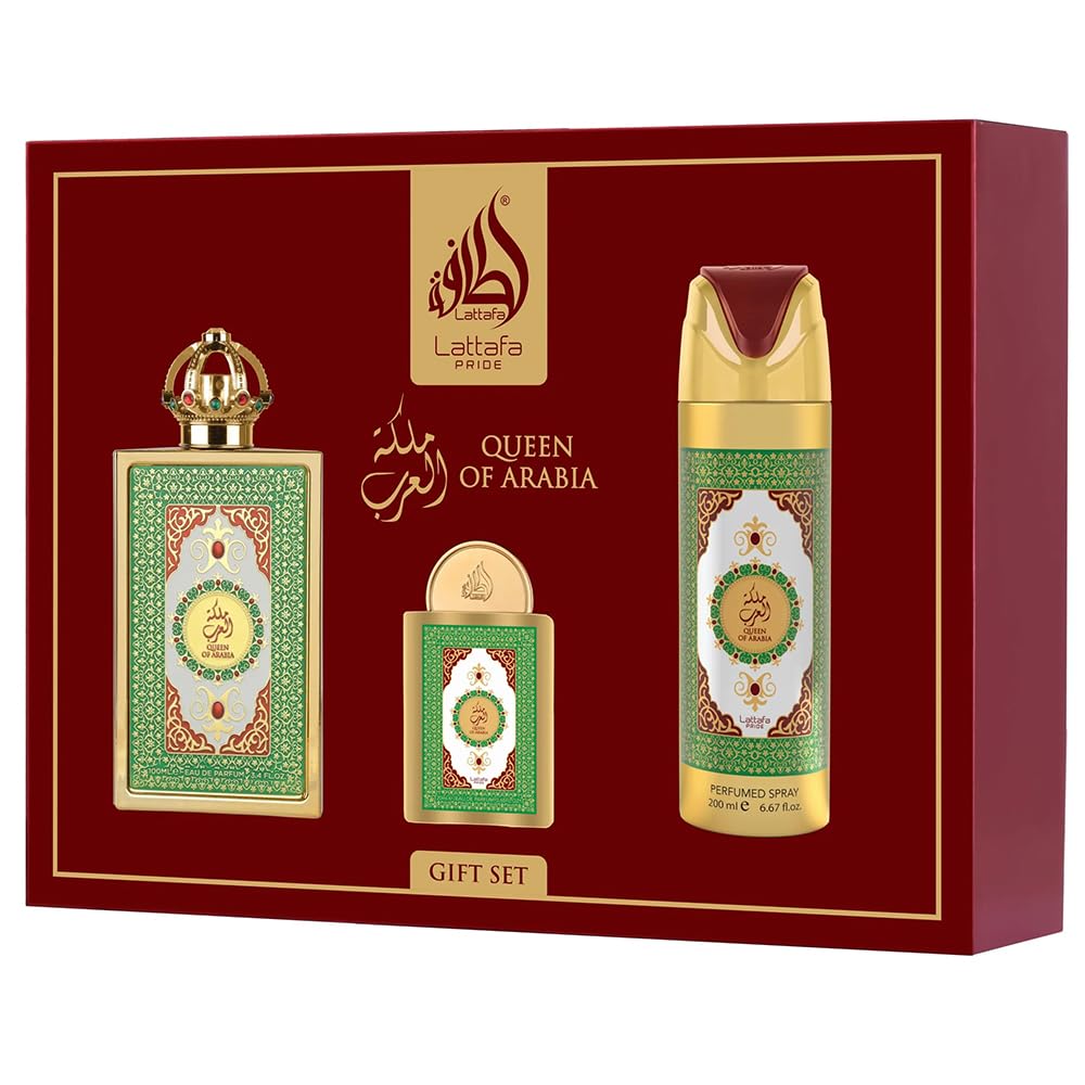 Lattafa Pride Queen Of Arabia Fragrances Gift Set