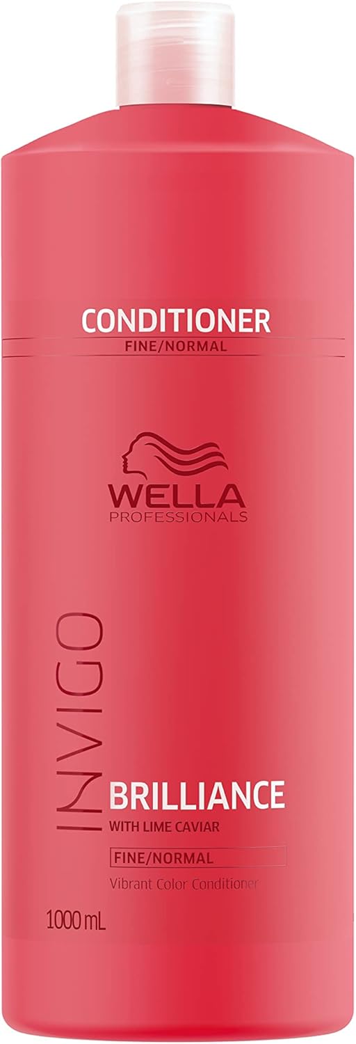 Wella Professionals Brilliance Conditioner 1L - Vibrant Color Protection and Intense Hydration - YesMegastore