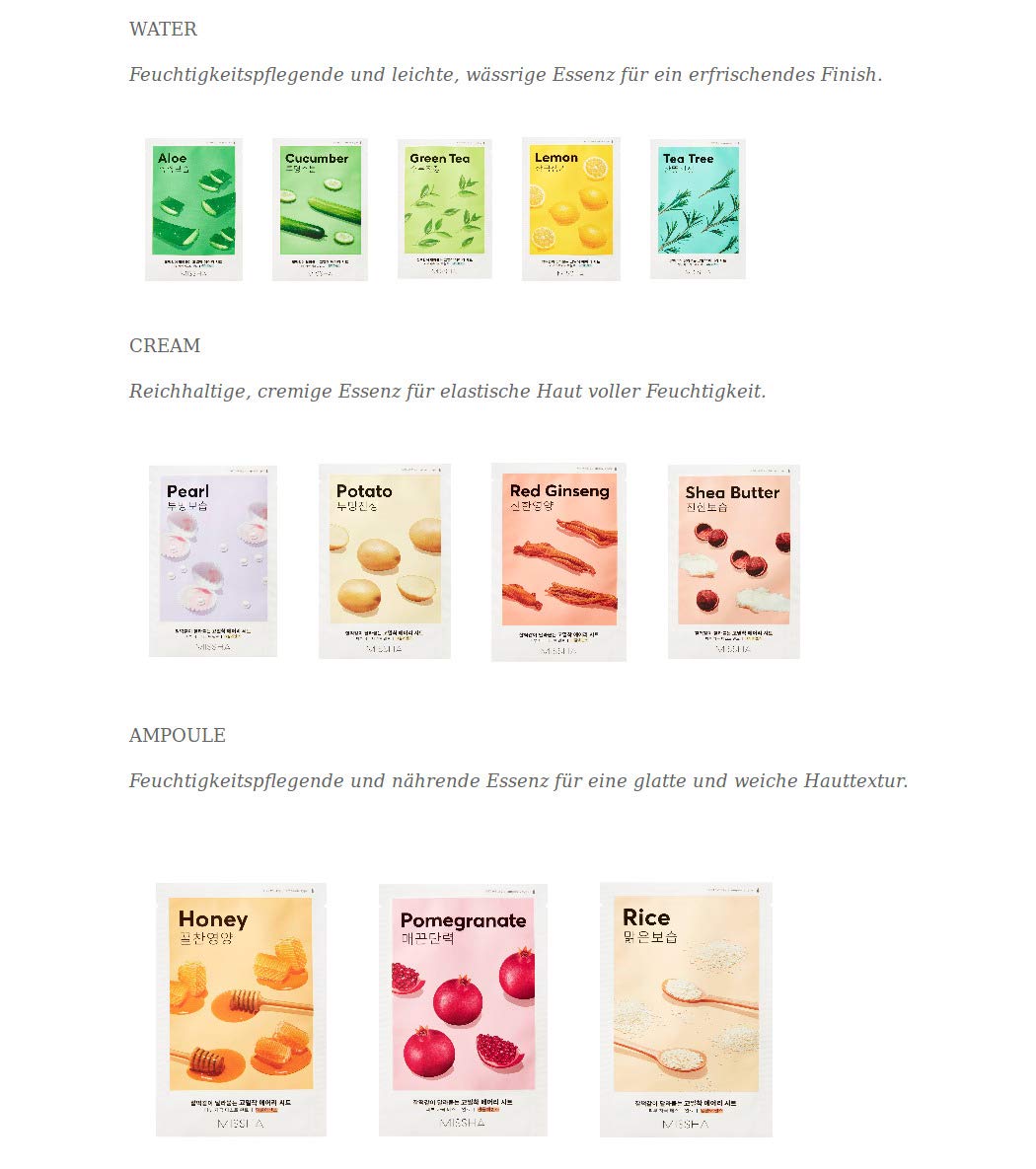 Missha Airy Fit Sheet Mask – Shea Butter