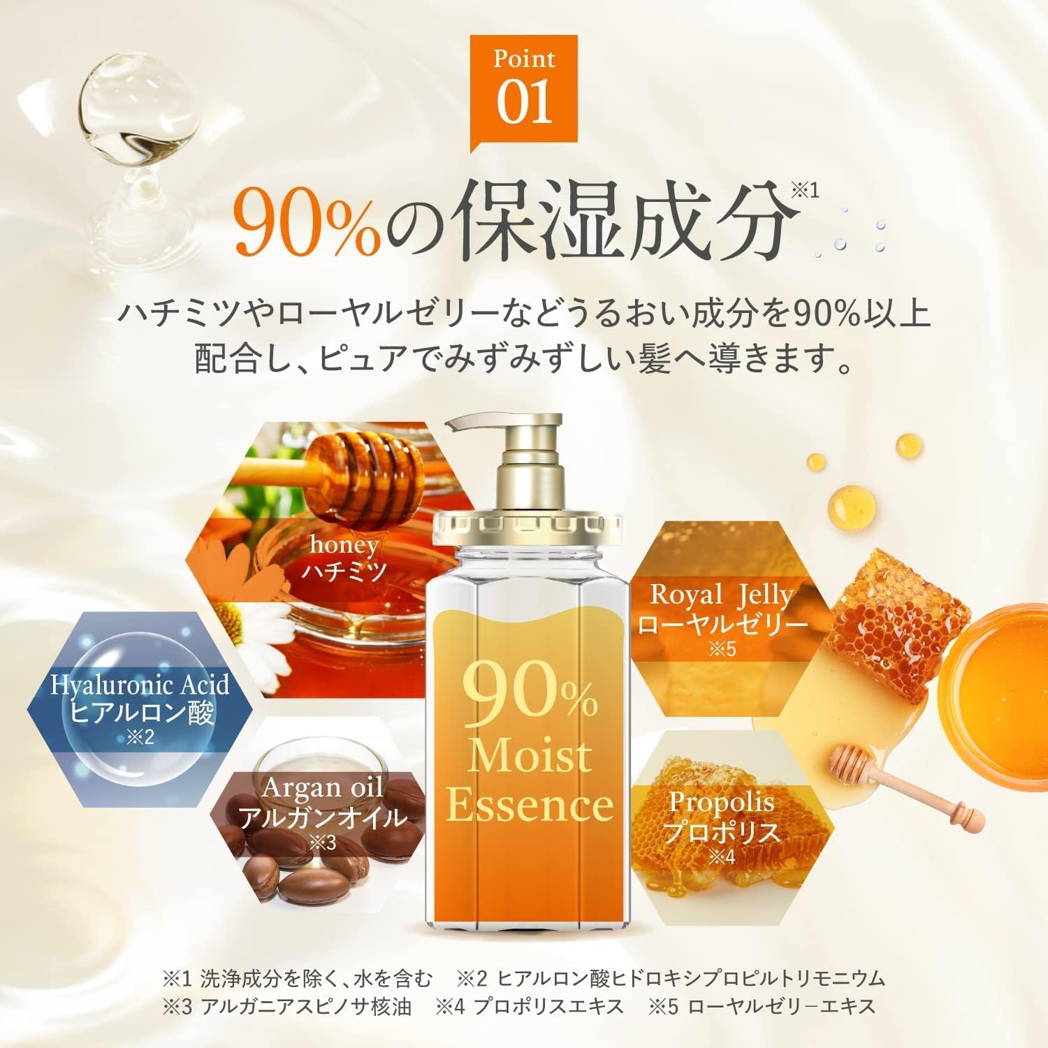 &Honey Deep Moist Shampoo