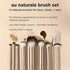 Real Techniques Au Naturale 9-Piece Makeup Brush Set