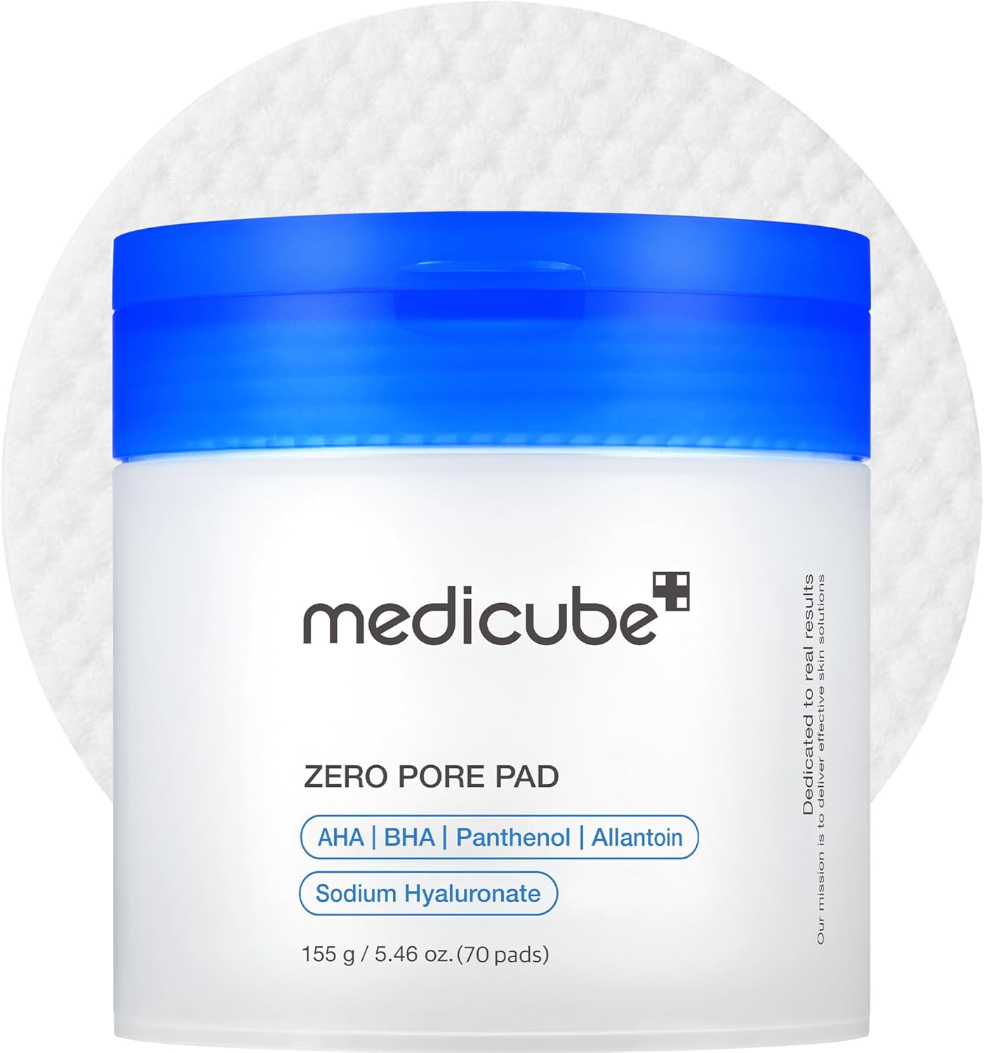 Medicube Zero Pore Pads 2.0, Dual-Textured Facial Toner Pads for Exfoliation and Pore (70 pads) - YesMegastore