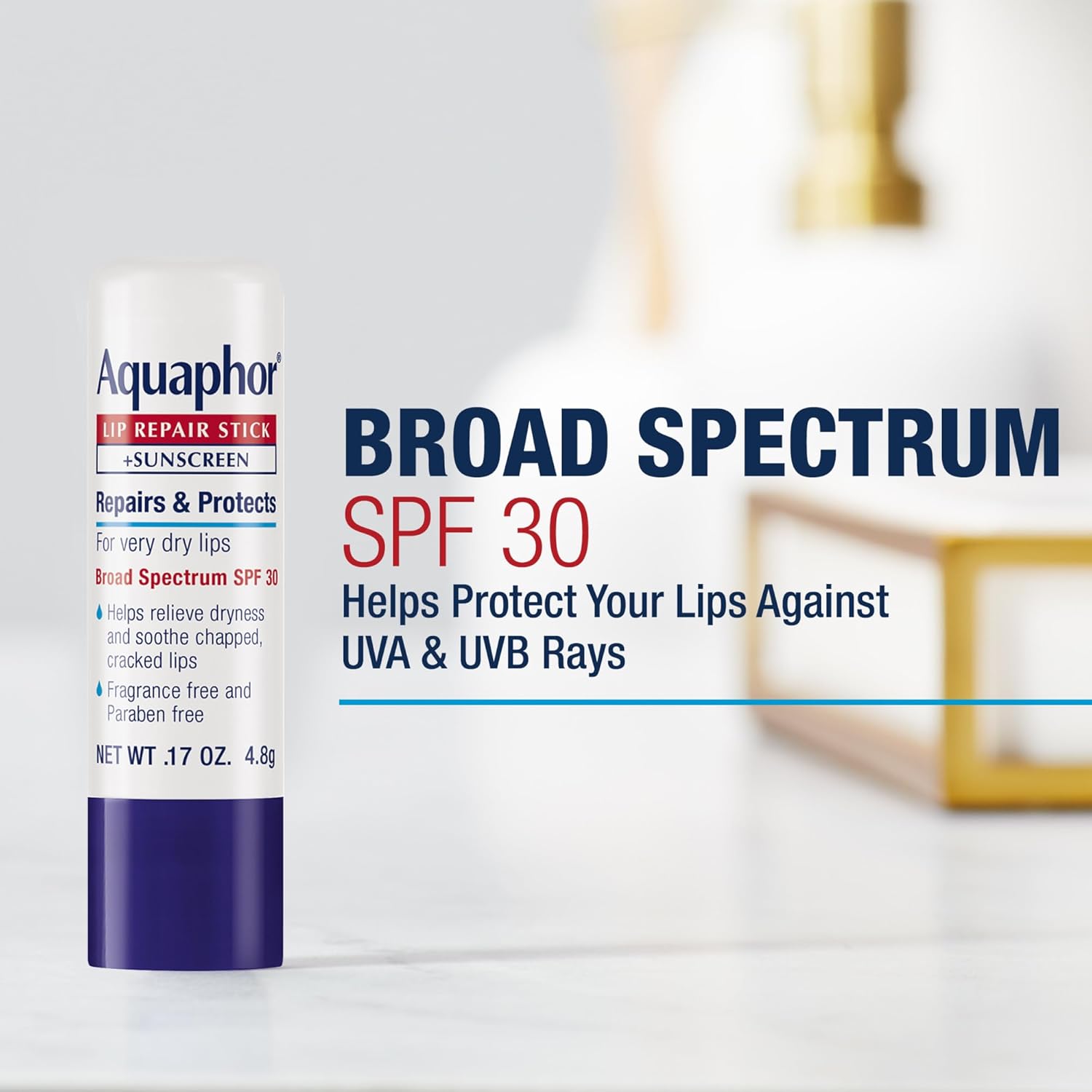 Aquaphor Lip Repair and Protect Stick with Sunscreen