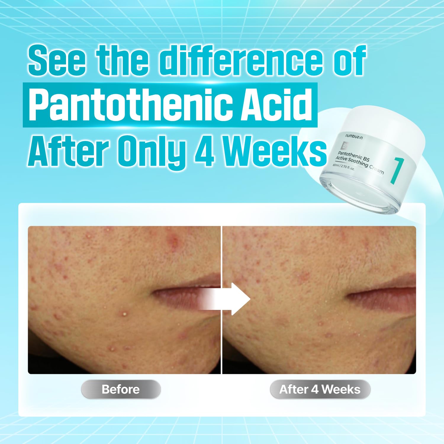 Numbuzin No.1 Pantothenic B5 Active Soothing Cream