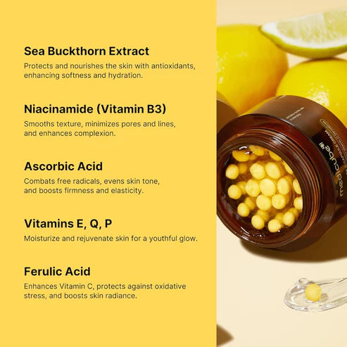 Medicube Deep Vitamin C Niacinamide 5% Capsule Cream 55g - YesMegastore