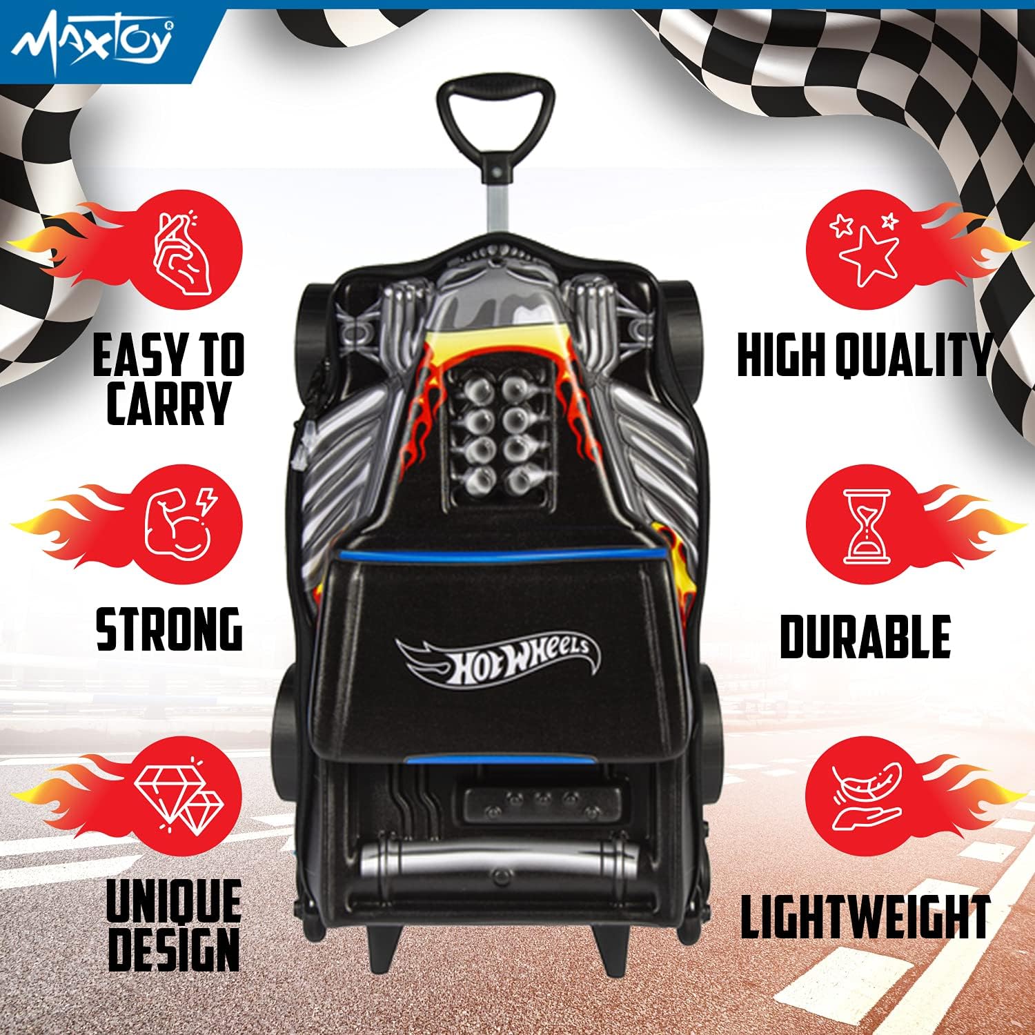 Bone Shaker Hotwheels Black