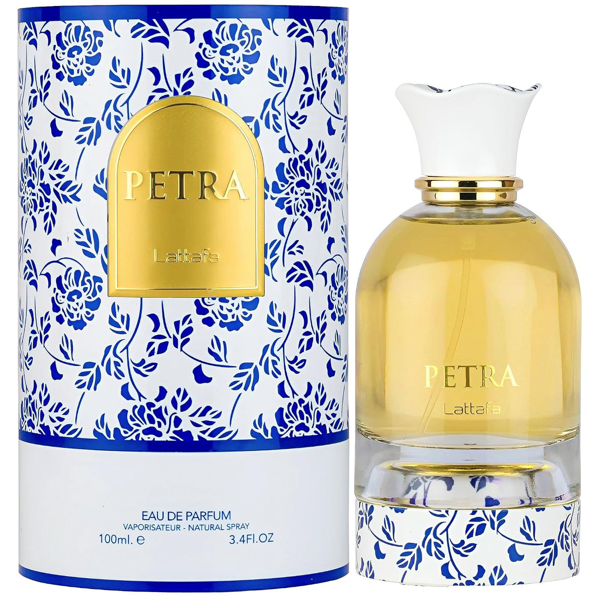 Lattafa Petra Eau de Parfum – 3.4 oz (100 ml)