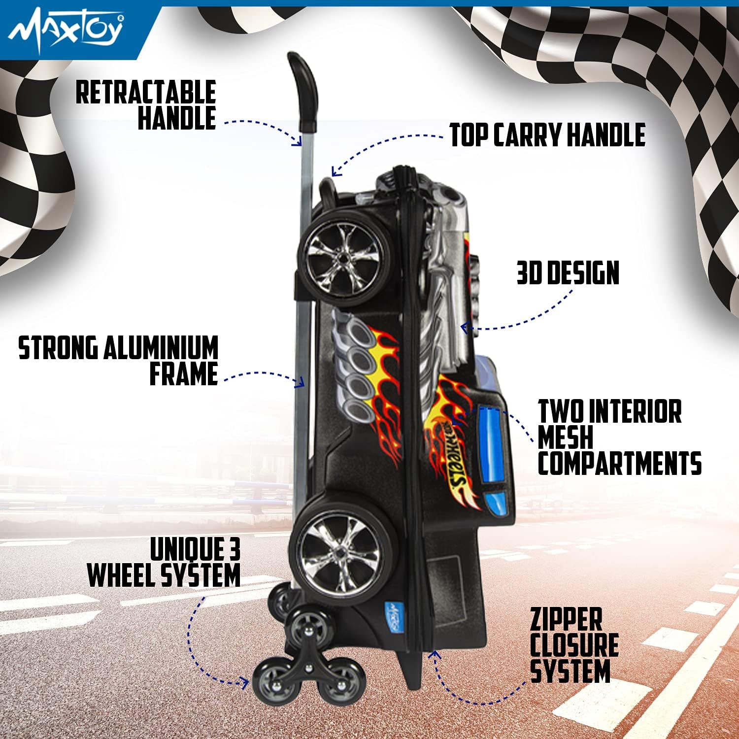 Bone Shaker Hotwheels Black