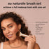Real Techniques Au Naturale 9-Piece Makeup Brush Set