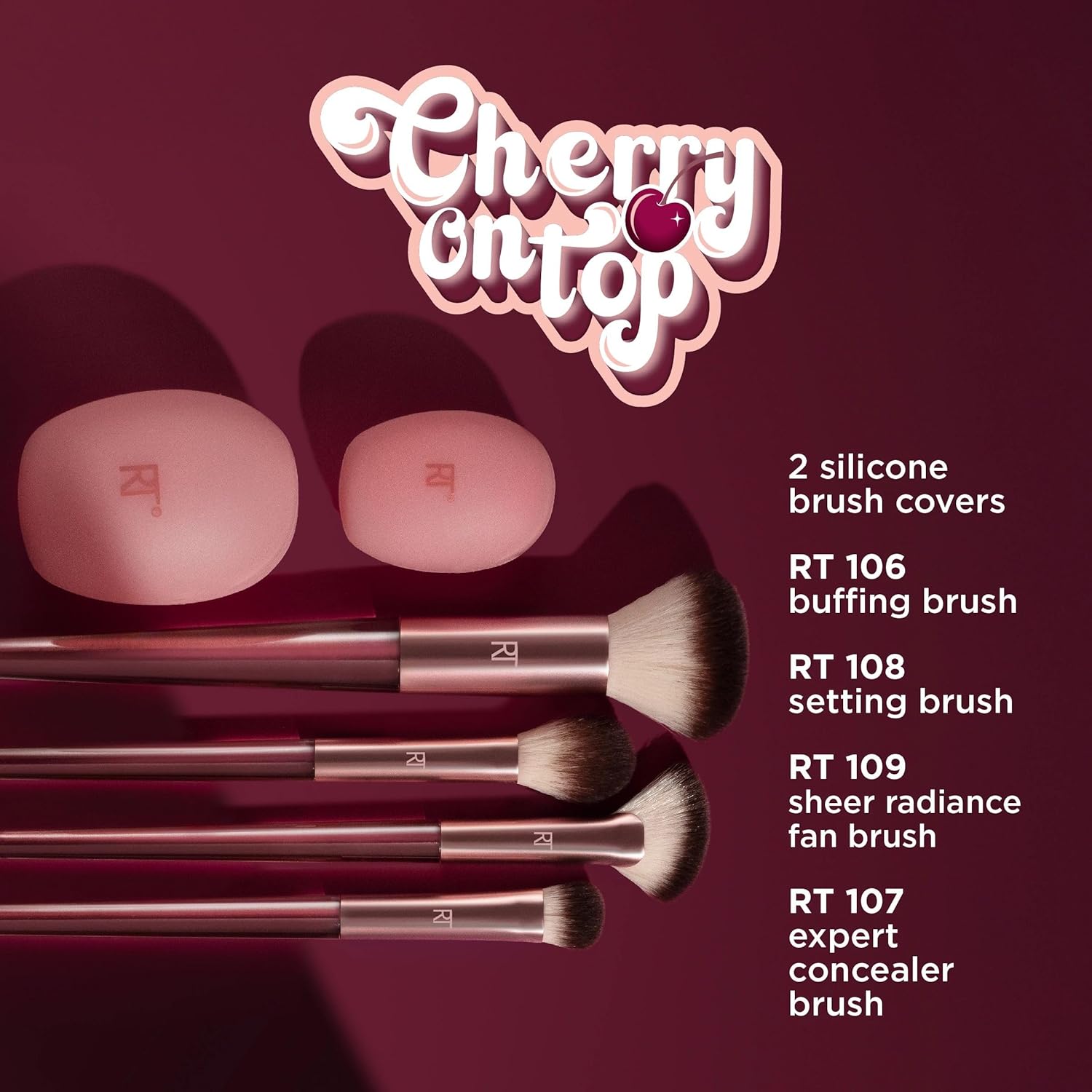 Real Techniques Cherry On Top (6-Piece Set)