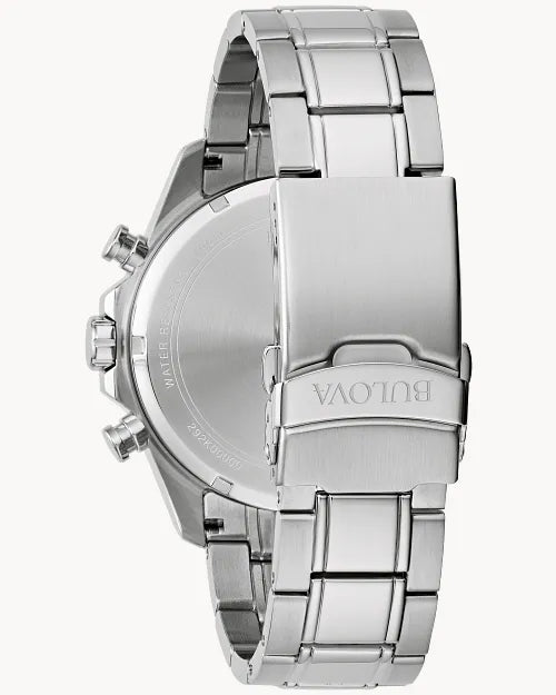 Bulova Marine Star 96B395 Chronograph – Orange Dial