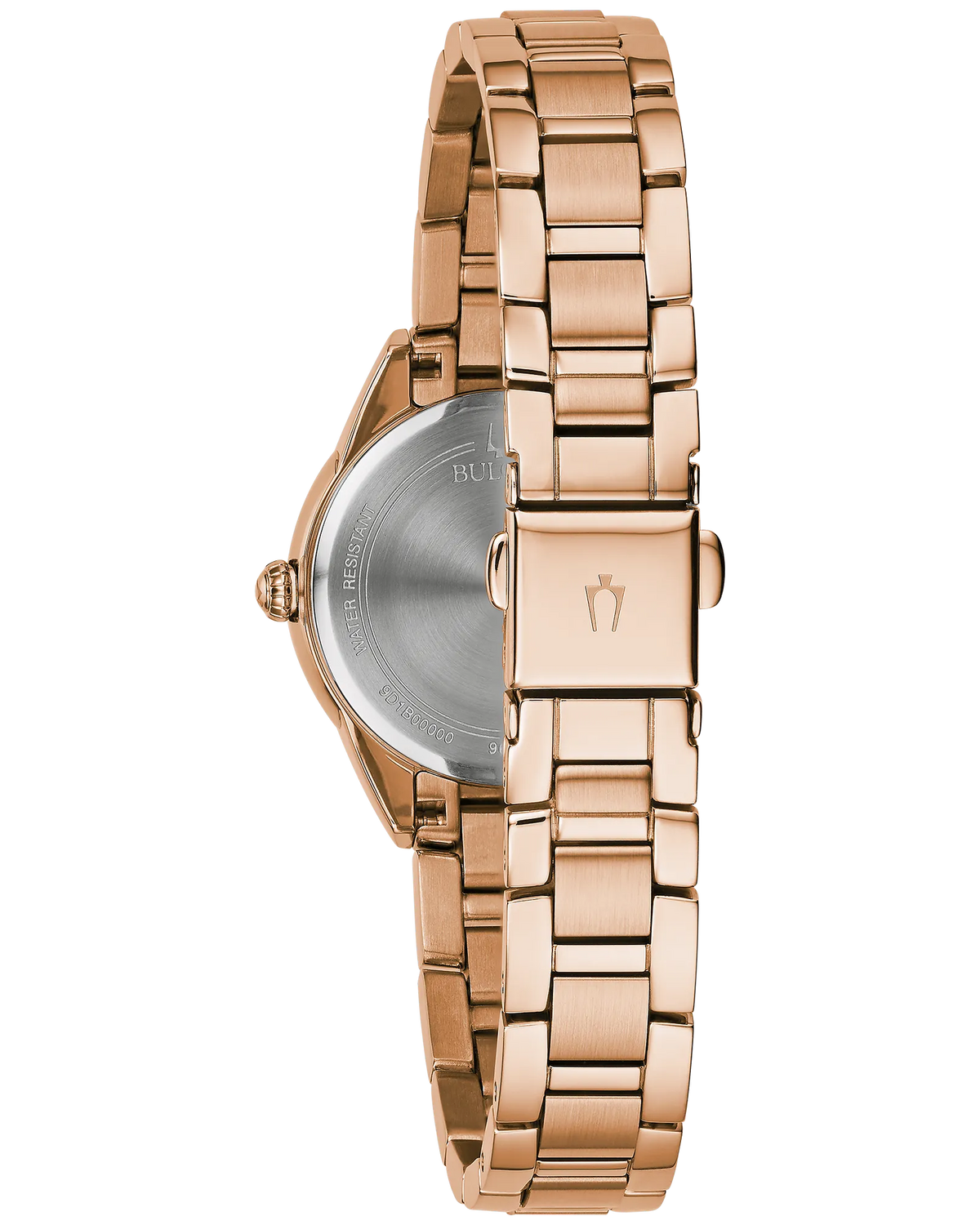 Bulova Sutton 97P151 Diamond Rose Gold Watch Women