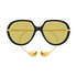 Bottega Veneta BV1436S-001 60 Sunglasses