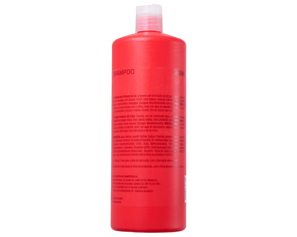 Wella Brilliance Shampoo 1L - Color Protection and Shine - YesMegastore