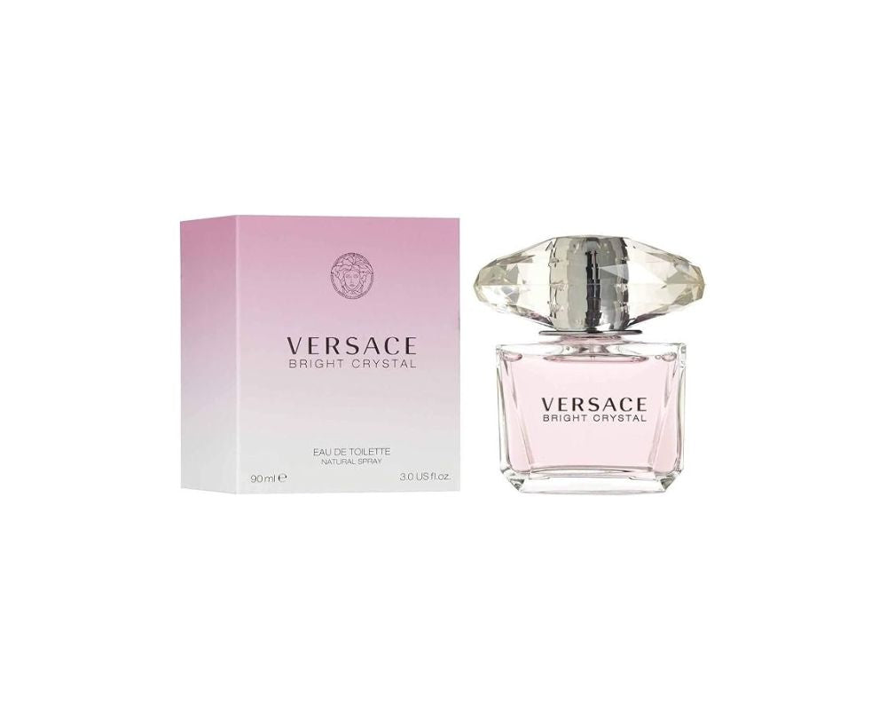 Versace Bright Crystal Female - ET - 90ML: Radiate elegance with Versace Bright Crystal - YesMegastore