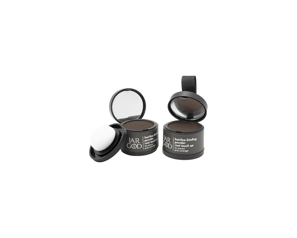 Hairline Root Touch-Up Powder for Instant Gray Coverage: Instant Gray Coverage Anytime, Anywhere - YesMegastore