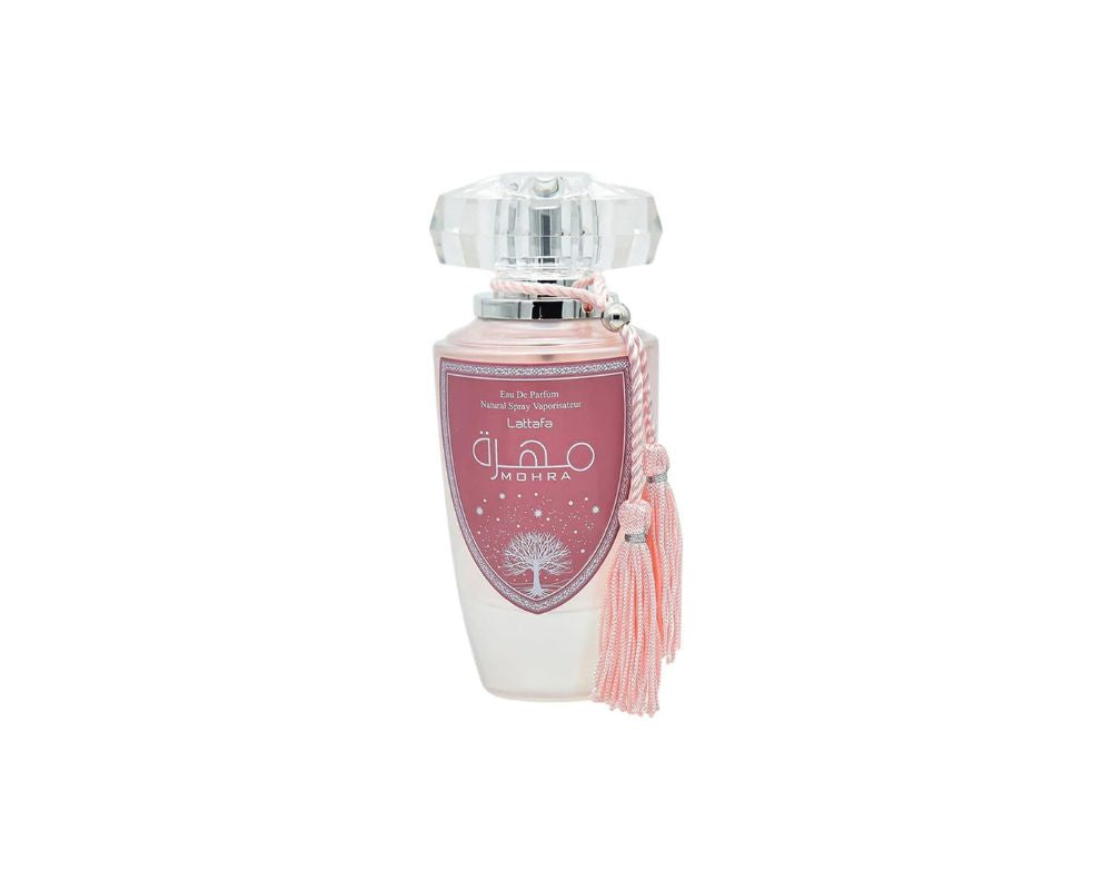 Lattafa Mohra Silky Rose EDP Spray- - YesMegastore