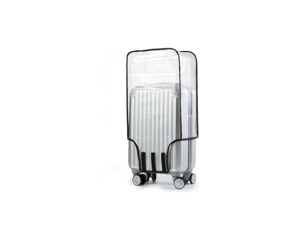28 inch Clear Plastic Luggage Cover Suitcase Protector Covers Waterproof: Travel Smart, Travel Protected - YesMegastore