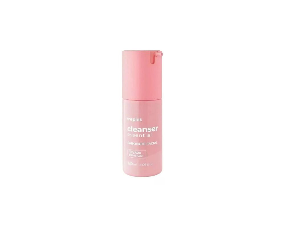 Wepink Cleanser Essential Facial Soap - 120 ml: Your first step to glowing skin starts here. - YesMegastore