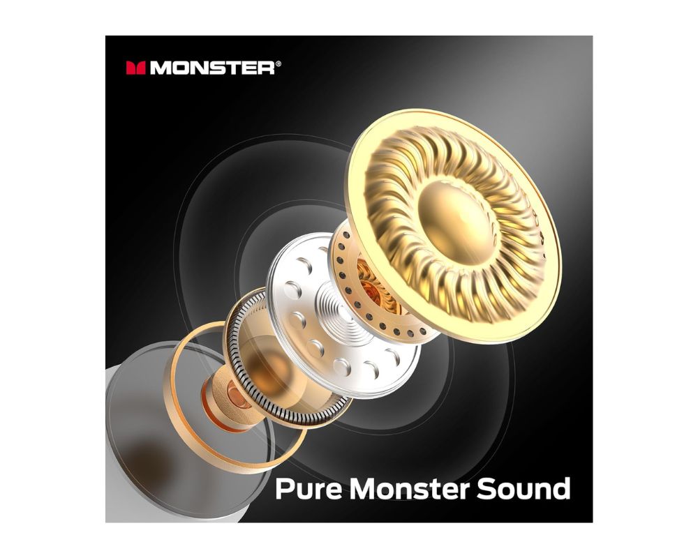 Monster N-Lite 208 Wireless Earbuds: Elevate the sound around you - YesMegastore