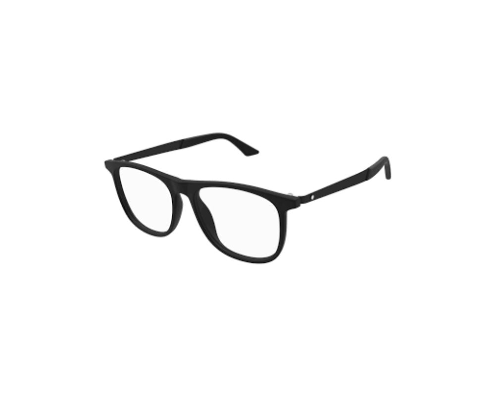 Mont Blanc MB0332O 001 Matte Black Glasses: A Better Look For You - YesMegastore