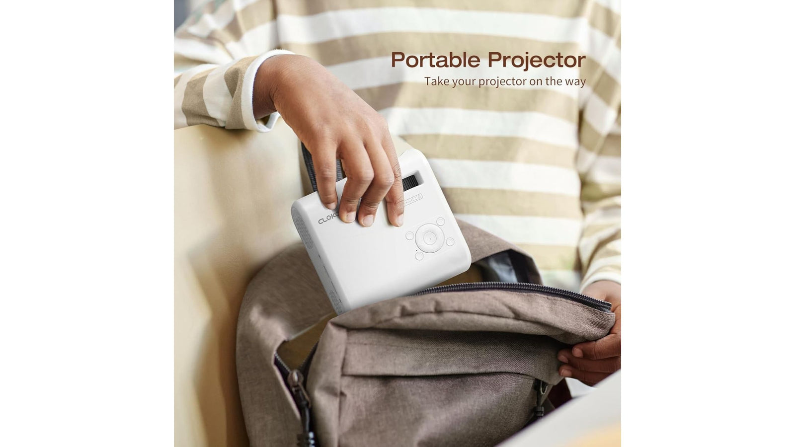 Clokowe Mini Projector 2024 Full HD 1080P - YesMegastore