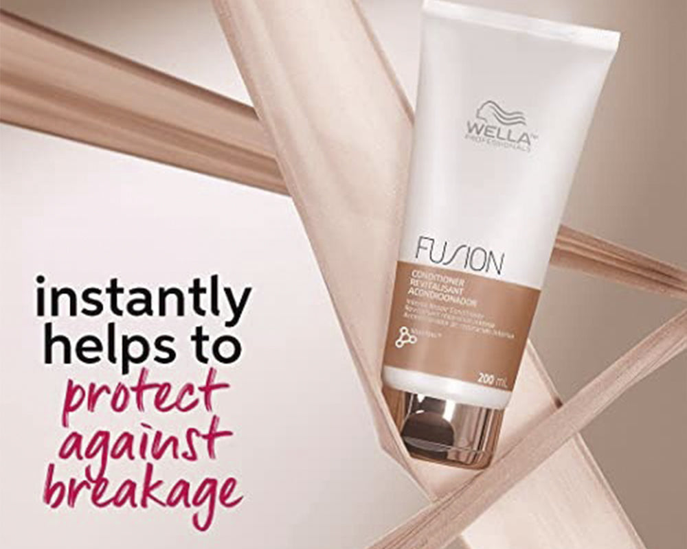 Wella Fusion Plex Conditioner 200ml - Repair and Strengthen Hair Care - YesMegastore