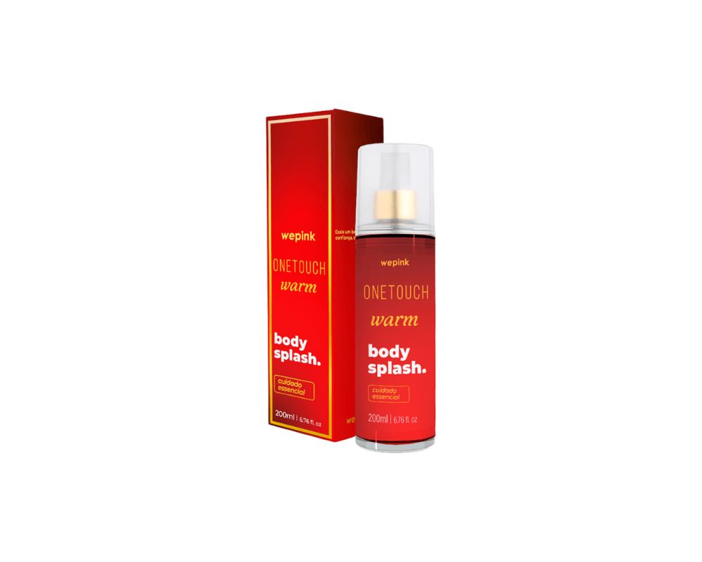 Body Splash One Touch Warm Wepink 200 ml: One Touch, Endless Warmth - YesMegastore