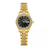 Citizen Quartz Crystal Black Dial Ladies Watch EQ0532-55E