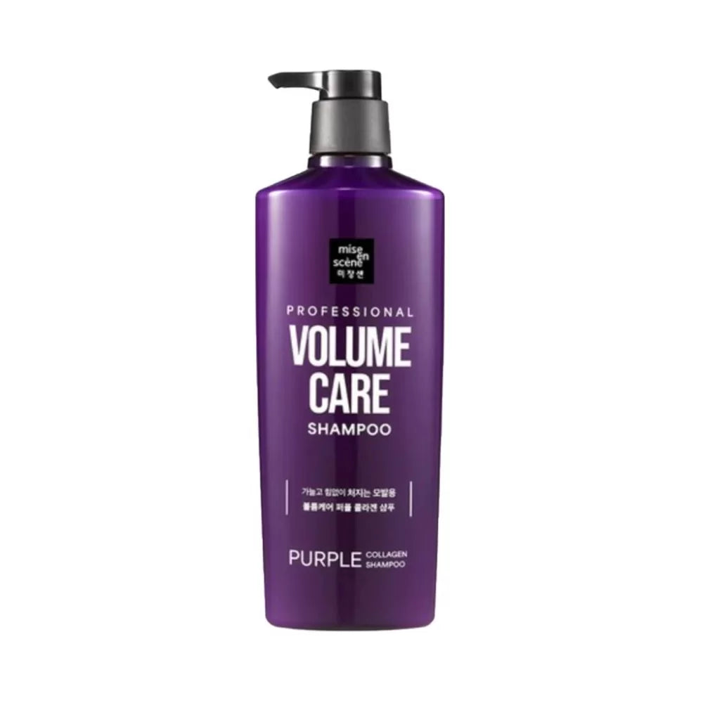 Mise En Scène Volume Care Purple Collagen Shampoo – 23 oz / 680 ml
