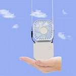 Hanging Neck Fans Mini Folding Fan 3000mAh