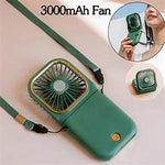 Hanging Neck Fans Mini Folding Fan 3000mAh