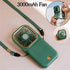 Hanging Neck Fans Mini Folding Fan 3000mAh