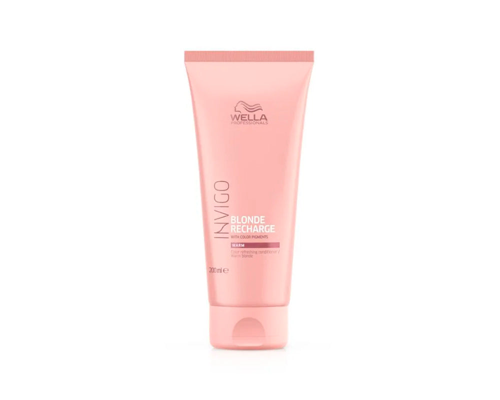Wella Professionals INVIGO Blonde Recharge Cool Blonde Color Refreshing Conditioner - 200ml - YesMegastore