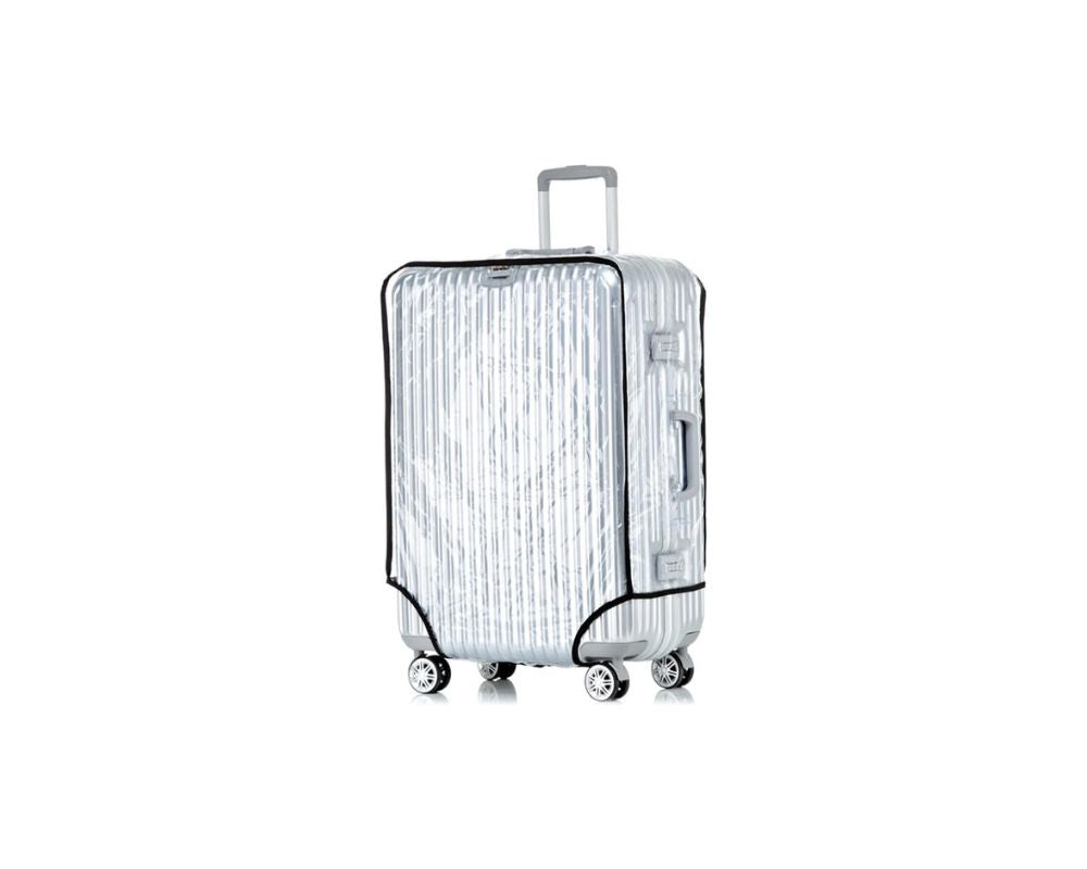 28 inch Clear Plastic Luggage Cover Suitcase Protector Covers Waterproof: Travel Smart, Travel Protected - YesMegastore