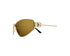 Balenciaga Sunglasses BB0335S-003 Gold Bronze - YesMegastore