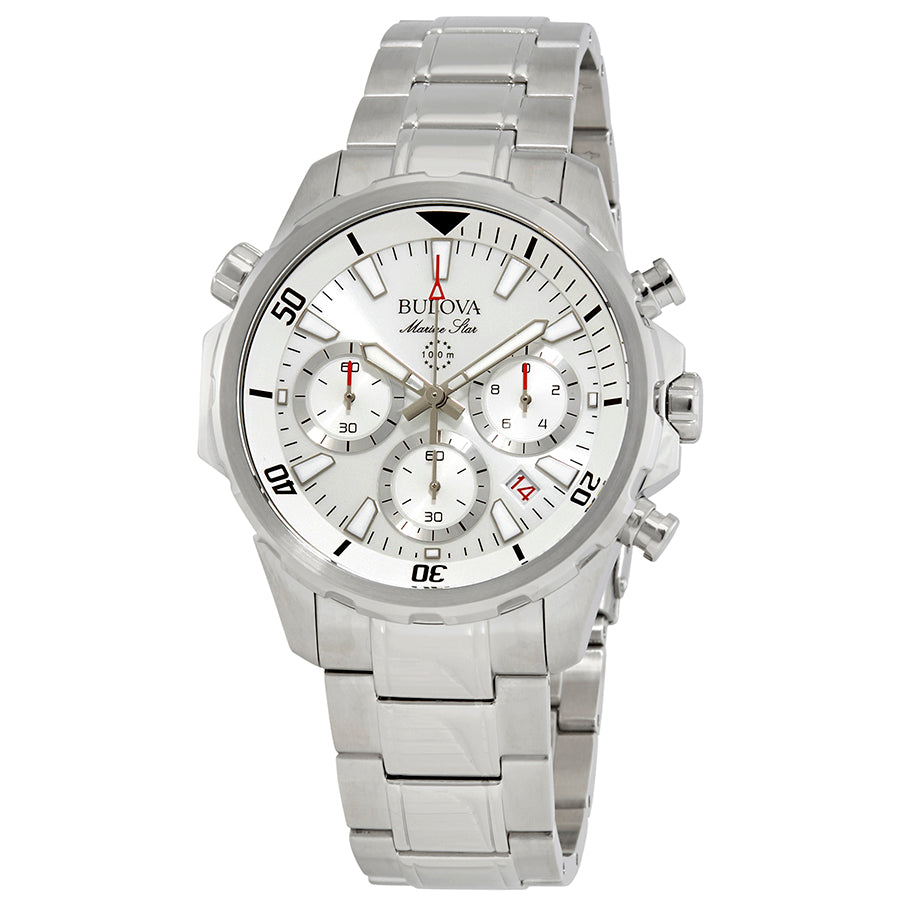 Bulova Marine Star 96B255 – White Dial