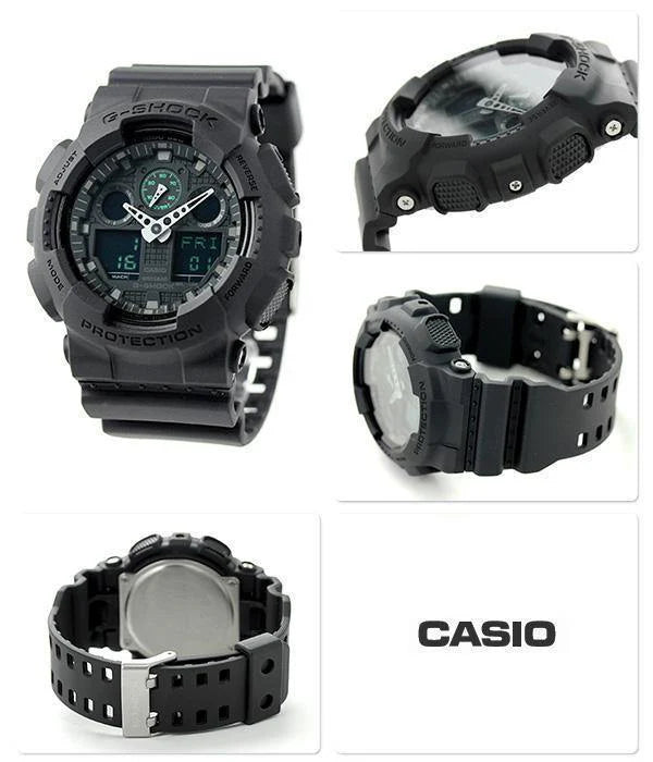 Casio G-SHOCK GA-100MB-1A  Matte Black
