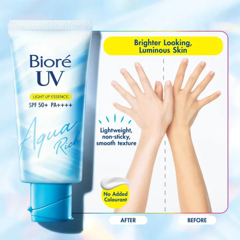 Biore UV Aqua Rich Light Up Essence SPF50+ PA++++