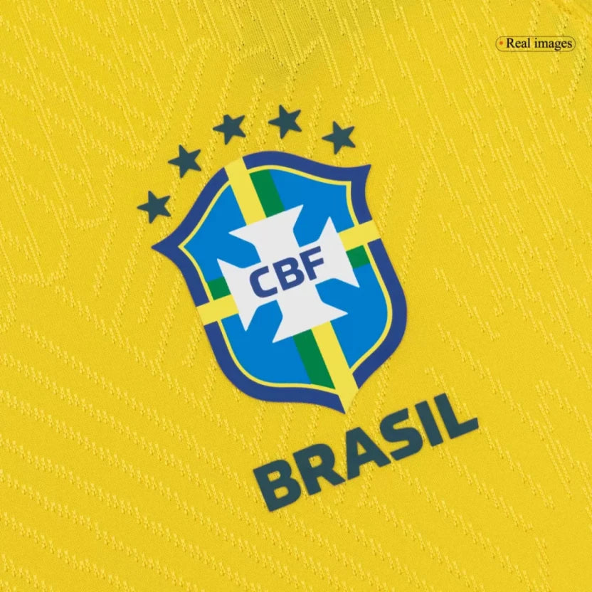 Brazil 2026 Yellow Shirt–Player Version (Replica)