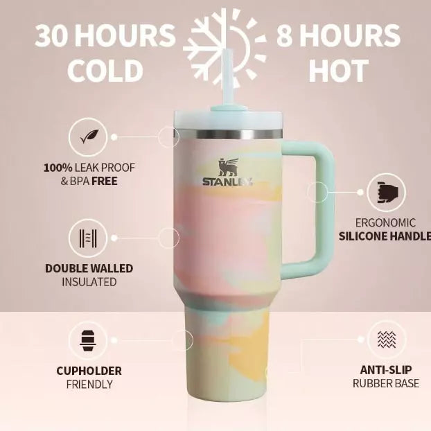 Stanley 40 oz Quencher Tumbler - YesMegastore