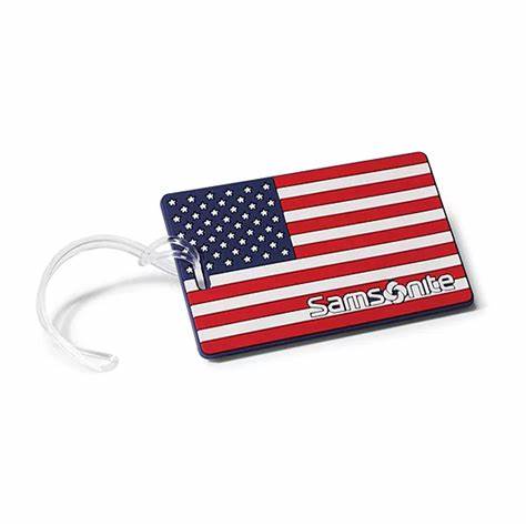 Samsonite ID Tag American Flag - YesMegastore